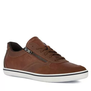 Półbuty męskie - Sneakersy Geox U Elver U35BCB 0PTEK C6001 Cognac - grafika 1