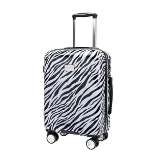 Mała kabinowa walizka PUCCINI BEVERLY HILLS ABS015C 10 Zebra - Walizki - miniaturka - grafika 1