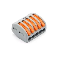 Kostki, złączki, wtyczki - Szybkozłączka CN-B54 5x0,5-4 mm drut/linka ELEKTRO - miniaturka - grafika 1