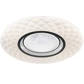 Lampy ścienne - Milagro Kinkiet LAMPA ścienna ORION 500 okrągła OPRAWA LED 10W pierścień ring biały 500 - miniaturka - grafika 1