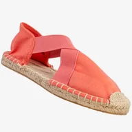 Espadryle damskie - Espadryle Damskie Buty Lekkie Wygodne Różowe Medicine Różowy 40 - miniaturka - grafika 1