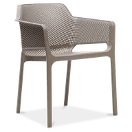 Fotele i krzesła ogrodowe - Krzesło ogrodowe NARDI Net Tortora 80787 - miniaturka - grafika 1