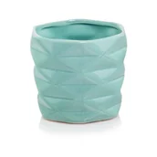 Donice - Osłonka ceramiczna miętowa 13 cm - miniaturka - grafika 1