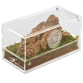 Terraria - Repti-Zoo Easy Clean Acrylic Terrarium - Estetyczne Terrarium Akrylowe 20X10X10Cm - miniaturka - grafika 1