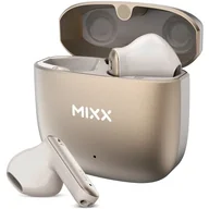 Słuchawki - MIXX StreamBuds Custom 2 Szampański - miniaturka - grafika 1