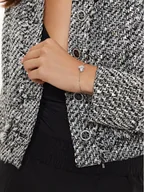 Bransoletki - Guess Bransoletka JUBB04 502JW Srebrny - miniaturka - grafika 1