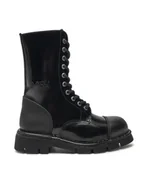 Glany damskie - NEW ROCK Glany M-NEWMILI10-S1 Czarny - miniaturka - grafika 1