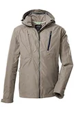 Kurtki męskie - Killtec Męska kurtka funkcyjna / kurtka outdoorowa z odpinanym kapturem KOS 85 MN JCKT; piaskowa, 3XL, 39146-000 - miniaturka - grafika 1