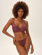 Komplety bielizny - Majtki figi Oath  - fioletowy XL - miniaturka - grafika 1