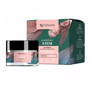 Vis Plantis Łagodzący Krem Do Skóry Wrażliwej Kurkuma 50ml - Kremy do twarzy - miniaturka - grafika 1
