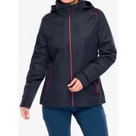 Kurtki i kamizelki sportowe damskie - Kurtka 3w1 damska CMP Page Jacket Zip Hood Detachble Inn.Jacket - miniaturka - grafika 1