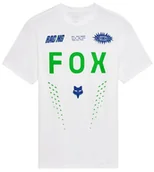 Koszulki męskie - t-shirt FOX SHIELD PREMIUM TEE OPTIC WHITE - miniaturka - grafika 1