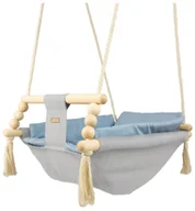 Leżaczki i huśtawki - Leżaczek Bujak Bujaczek Hamak Hamaczek Huśtawka Kołyska Z Kołderką Leżaczek Bujak Bujaczek Hamak Hamaczek Huśtawka Kołyska Z Kołderką (Kolor: Srebrn.. - miniaturka - grafika 1