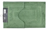 Dywaniki łazienkowe - ZAC Komplet 2 Dywaników Łazienkowych 50x40/50x80cm jasny zielony - miniaturka - grafika 1