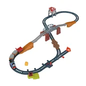 Pociągi dla dzieci - Thomas Friends. Wielka dostawa. Zestaw torów 3w1 Refresh Hgx64 - miniaturka - grafika 1