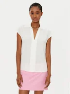 Bluzki damskie - Patrizia Pepe Bluzka 8C0775/A8I1-W146 Biały Regular Fit - miniaturka - grafika 1