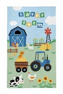 Okrycia kąpielowe dla dzieci - Ręcznik młodzieżowy dziecięcy 30x50 wesoła farma 25 - miniaturka - grafika 1