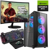 Zestawy komputerowe - ZESTAW KOMPUTER GAMINGOWY RTX4060|RYZEN 5|32GB|1TB SSD l WIN 11 PRO ZŁOŻONY - miniaturka - grafika 1