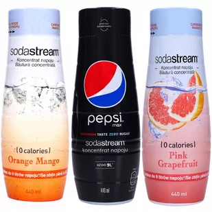 KONCENTRAT SYROP SODA STREAM ZERO CUKRU MIX 3 SZT - Syropy i koncentraty owocowe - miniaturka - grafika 2