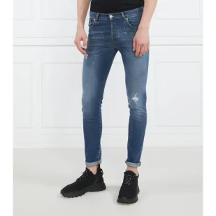 John Richmond Jeansy | Skinny fit - Spodnie męskie - miniaturka - grafika 1
