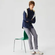 Koszule męskie - Lacoste Erkek Lacivert Gömlek - miniaturka - grafika 1