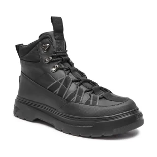 HUGO Skórzane buty trekkingowe Urian_hito_mxmt - Buty trekkingowe męskie - miniaturka - grafika 1