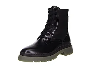 GANT FOOTWEAR Damskie kozaki ALIGREY półdługie, czarne/oliwkowe, 41 EU - Kozaki damskie - miniaturka - grafika 1