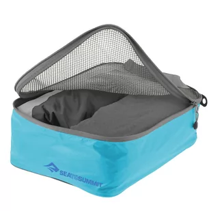 Pokrowiec na ubrania organizer Sea To Summit Ultra-Sil Garment Mesh Bag Blue Atoll S - Pokrowce na ubrania - miniaturka - grafika 1