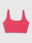 Stroje kąpielowe - Damski kostium kąpielowy (góra) 4F 4FRSS25UBKTF084 - różowy - miniaturka - grafika 1