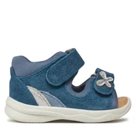 Buty dla dziewczynek - Sandały Superfit 1-600093-8010 M Niebieski - miniaturka - grafika 1