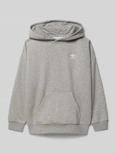 Bluza z kapturem z wyhaftowanym logo - Swetry dla chłopców - miniaturka - grafika 1