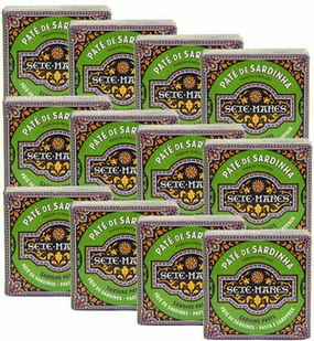 Pate z sardynek ZESTAW 12 sztuk 12x65g Sete Mares - Konserwy i dania rybne - miniaturka - grafika 1