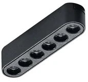 Lampy pozostałe - Ledowa lampa do systemu szynowego Sangria AZ5272 6W 1-faz czarna - miniaturka - grafika 1