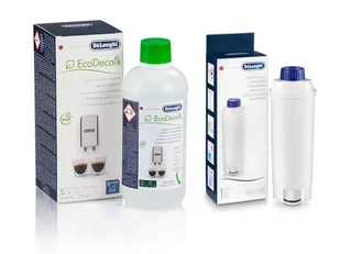 Delonghi ZESTAW Filtr + odkamieniacz 8004399329492 - Akcesoria i części do ekspresów do kawy - miniaturka - grafika 1