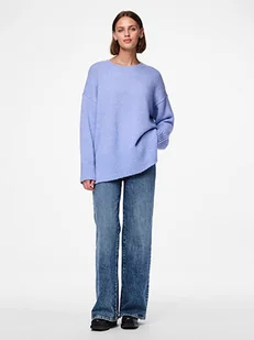 Pieces Sweter w kolorze błękitnym - Swetry damskie - miniaturka - grafika 1