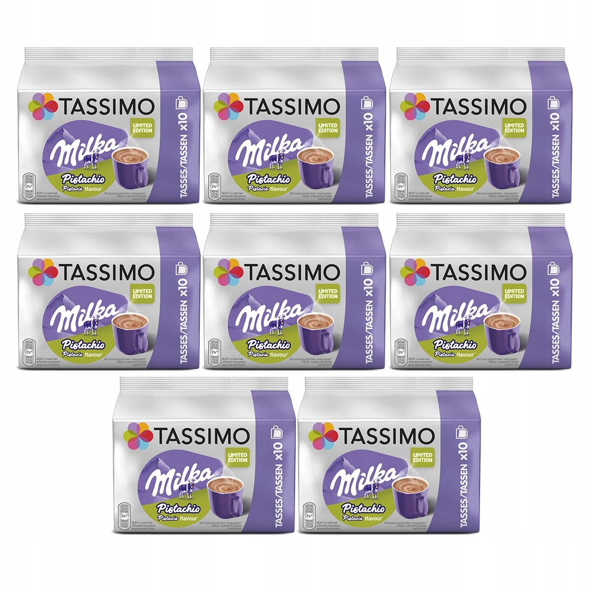 Kapsułki Tassimo Jacobs Milka Pistachio 5 x 10 kapsułek