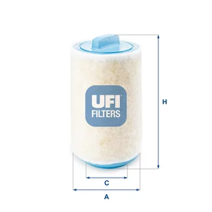 Filtr powietrza UFI Filtry 27.A53.00 - Filtry powietrza - miniaturka - grafika 1