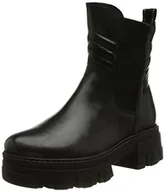 Botki damskie - Marco Tozzi Damskie sztyblety 2-25403-27, Black Ant Comb, 38 EU - miniaturka - grafika 1