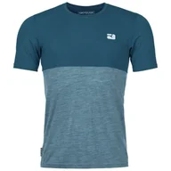 Koszulki sportowe męskie - Męska koszulka Ortovox 150 Cool Logo Ts M Rozmiar: L / Kolor: niebieski - miniaturka - grafika 1