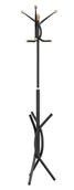 Wieszaki i stojaki - Czarny metalowy wieszak stojący W4-B16 - miniaturka - grafika 1