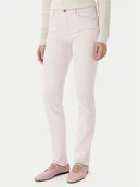 Spodnie damskie - Tommy Hilfiger Jeansy WW0WW48579 Różowy jasny Slim Fit - miniaturka - grafika 1