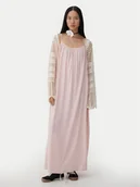 Swetry damskie - Vila Kardigan Kuna 14106325 Beżowy Regular Fit - miniaturka - grafika 1