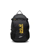 Plecaki - Plecak JACK WOLFSKIN VELOCITY 12 2010301-6000 – Czarny - miniaturka - grafika 1