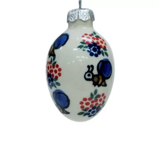Ceramiczna pisanka mała Ceramika Bolesławiec - Wielkanoc - miniaturka - grafika 1