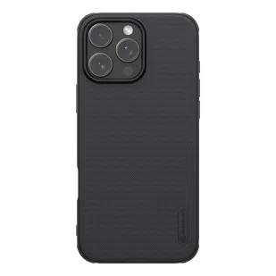 Etui Nillkin Super Frosted Shield Pro na iPhone 16 Pro Max - czarne - Etui i futerały do telefonów - miniaturka - grafika 1
