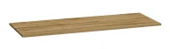 Szafki łazienkowe - Blat łazienkowy pod umywalkę 120 cm złoty dąb W0-F05 - miniaturka - grafika 1