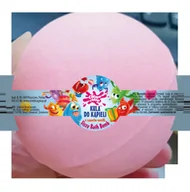 Kosmetyki kąpielowe dla dzieci - CHLAPU CHLAP Bath Bomb Kula musująca do kąpieli o zapachu wanilii 180 g - miniaturka - grafika 1