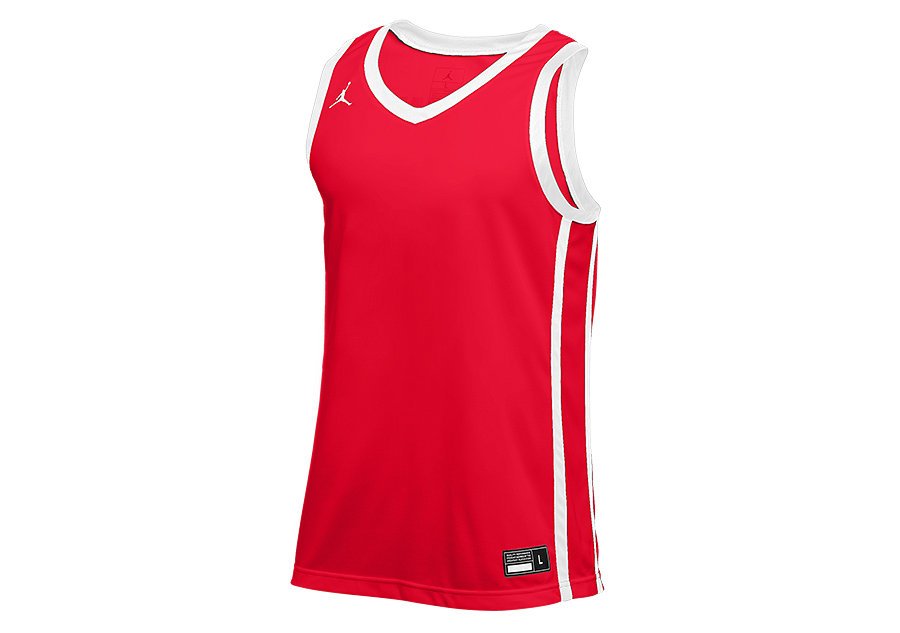 Nike Air Jordan Stock Basketball Jersey Team Scarlet