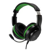 Słuchawki - DELTACO GAM-128 czarno-zielone - miniaturka - grafika 1
