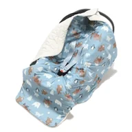 Śpiworki dla dzieci - La Millou Kocyk do fotelika samochodowego ARCTIC FRIENDS - miniaturka - grafika 1